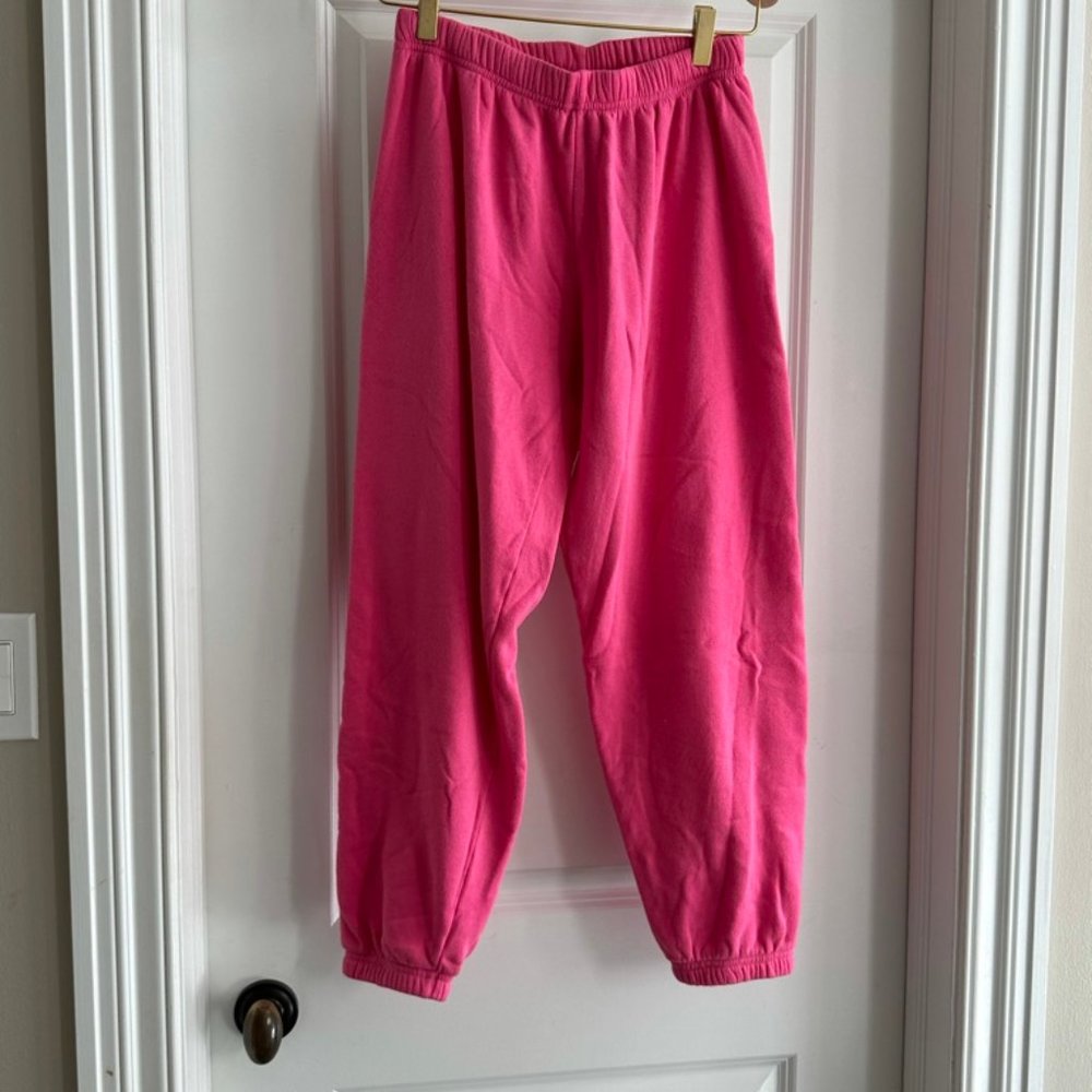 Katie J Hot Pink Sweatpants